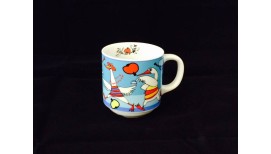 Kinder Geschirr Porzellan Becher 