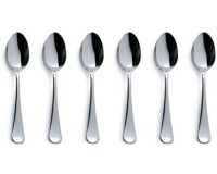 18-TLG Türkisches Tee-Set Leyla-Sultan mit Golddekor, 6 Teegläser, 6 Untersetzer, 6 Teelöffel, Transparent mit Golddekor, 18-teilig